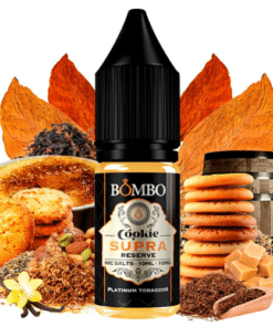 Cookie Supra Reserve 10ml - Platinum Tobaccos Nic Salts by Bombo