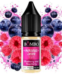 Blueberry and Raspberry 10ml - Wailani Juice Nic Salts by Bombo