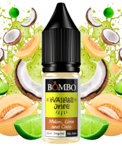 Melon Lime & Coco 10ml - Wailani Juice Nic Salts by Bombo