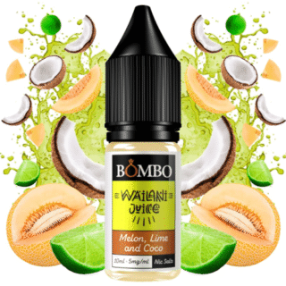 Melon Lime & Coco 10ml - Wailani Juice Nic Salts by Bombo