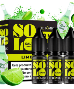 Lime Soda 3x10ml - Solo Salts by Bombo