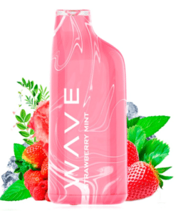 Pod desechable Strawberry Mint 800puffs - Bud Vape Wave 800