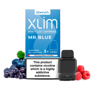 Oxva Xlim Prefilled Cartridge Mr Blue 20mg (Pack 3)