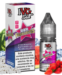 Strawberry Watermelon Bubblegum 10ml - IVG Salt