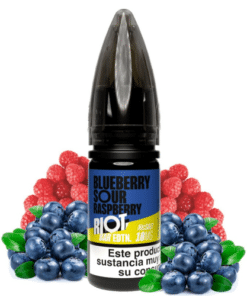 Blueberry Sour Raspberry 10ml - Riot Squad Bar EDTN Salt