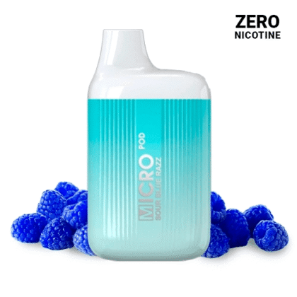 Micro Pod Disposable Sour Blue Raspberry ZERO NICOTINE