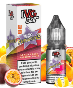 Lemon Peach Passion Fruit 10ml - IVG Salt