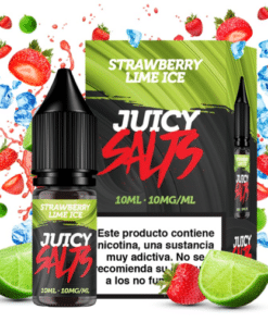 Strawberry Lime Ice 10ml - Juicy Salts