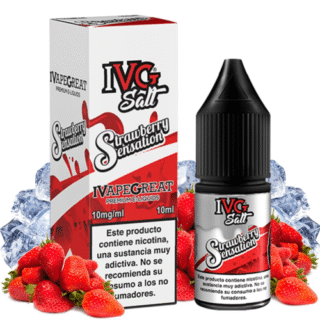 Strawberry Sensation 10ml - IVG Salt