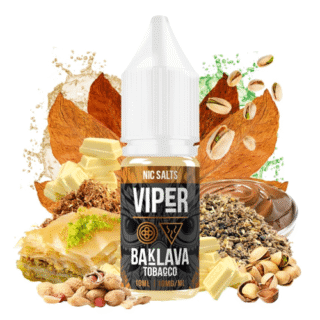 Baklava Tobacco 10ml - Viper Nic Salts