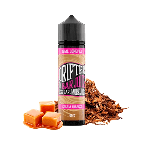 Juice Sauz Drifter Bar Cream Tobacco 16ml Longfill