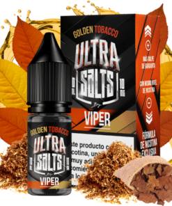 Golden Tobacco 10ml - Ultra Salts by Viper
