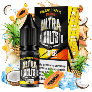 Pineapple Papaya Coconut 10ml - Ultra Salts by Viper