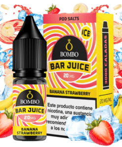 Banana Strawberry Ice 10ml - Bar Juice by Bombo