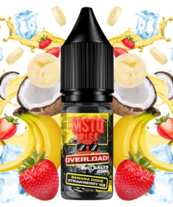 Banana Coco Strawberry Ice 10ml - MSTQ Juice Overload Nic Salts