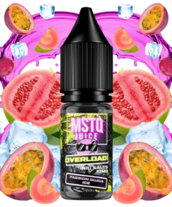 Passion Guava Ice 10ml - MSTQ Juice Overload Nic Salts