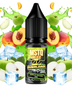 Apple Peach Ice 10ml - MSTQ Juice Overload Nic Salts