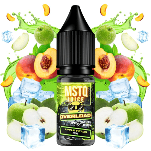 Apple Peach Ice 10ml - MSTQ Juice Overload Nic Salts