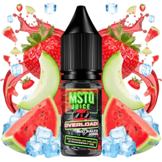 Watermelon Melon Strawberry Ice 10ml - MSTQ Juice Overload Nic Salts