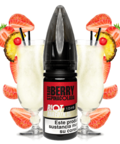 Strawberry Pina Colada 10ml - Riot Squad Bar EDTN Salt