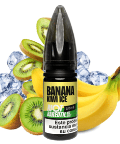Banana Kiwi Ice 10ml - Riot Squad Bar EDTN Salt