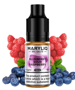 Blueberry Sour Raspberry 10ml - Maryliq Nic Salts by Lost Mary