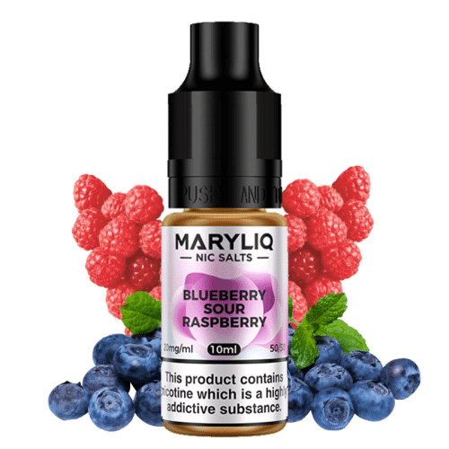 Blueberry Sour Raspberry 10ml - Maryliq Nic Salts by Lost Mary