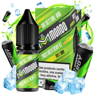 Power Green Energy Ice 10ml - Mondo Bar Salts