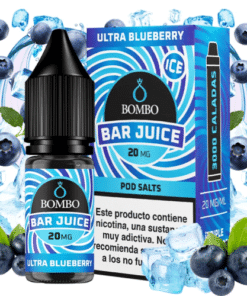 Ultra Blueberry Ice 10ml - Bar Juice by Bombo