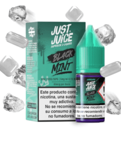 Just Juice Mint Range Salts Black 10ml