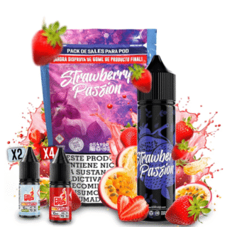Pack Strawberry Passion Oil4Vap Sales 60ml