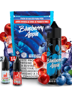 Pack Blueberry Apple Oil4Vap Sales 60ml