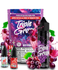 Pack Triple Grape Oil4Vap Sales 60ml