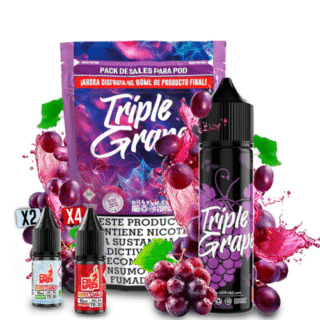 Pack Triple Grape Oil4Vap Sales 60ml