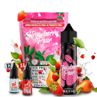 Pack Strawberry Pear Oil4Vap Sales 60ml