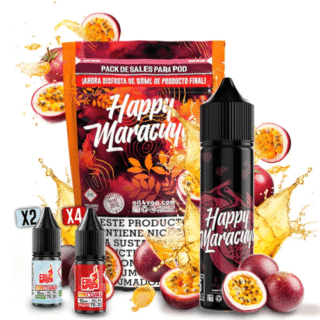 Pack Happy Maracuya Oil4Vap Sales 60ml