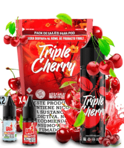 Pack Triple Cherry Oil4Vap Sales 60ml