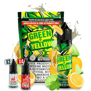 Pack Green Yellow Oil4Vap Sales 60ml
