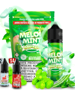 Pack Melon Mint Bubblegum Oil4Vap Sales 60ml