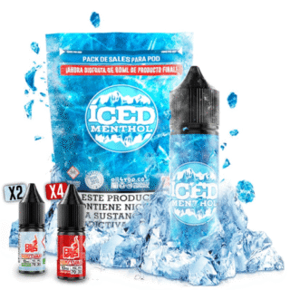 Pack Iced Menthol Oil4Vap Sales 60ml