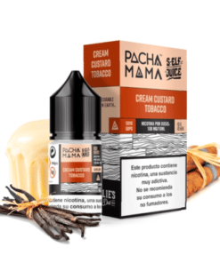 Pachamama Self Juice Salts Creamy Custard Tabacco 10ml