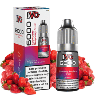 Strawberry Raspberry Crush 10ml - IVG 6000