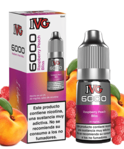 Raspberry Peach Bliss 10ml - IVG 6000