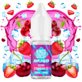 Cherry Strawberry Ice 10ml - Kings Crest Bar Juice Bar Salts