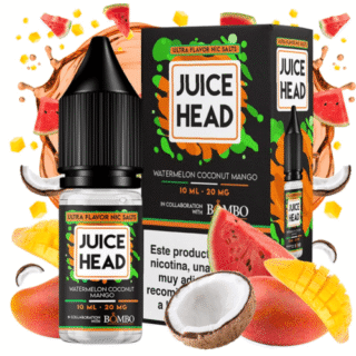Watermelon Coconut Mango 10ml - Juice Head Nic Salts & Bombo