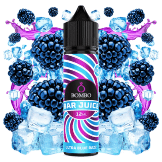 Aroma Ultra Blue Razz Ice 12ml Longfill Bombo Bar Juice