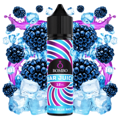 Aroma Ultra Blue Razz Ice 12ml Longfill Bombo Bar Juice