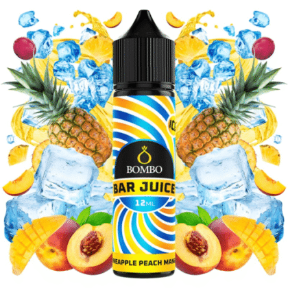 Aroma Pineapple Peach Mango Ice 12ml Longfill Bombo Bar Juice