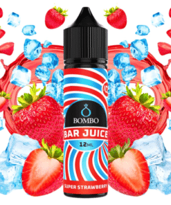 Aroma Super Strawberry Ice 12ml Longfill Bombo Bar Juice