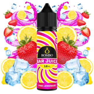 Aroma Pink Lemonade Ice 12ml Longfill Bombo Bar Juice
